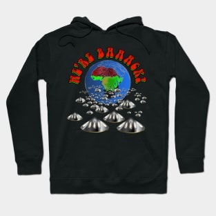 Juneteenth Back to Africa UFO Fleet Hoodie